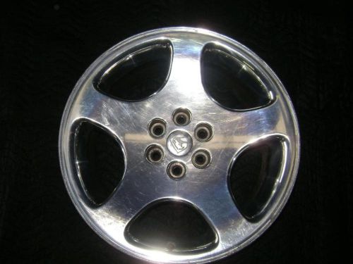 Dodge viper wheel 18x10 5 spoke polished finish gen2 1999 2000 2001 2002