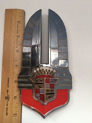 1930&#039;s lasalle cadillac crestwing hood grill emblem ornament badge