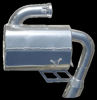 Slp coated lightweight silencer polaris 800 iq dragon rmk 2008-2009 09-289