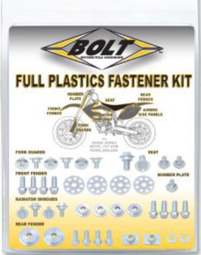 Bolt mc hardware 024-33614 yamaha style plastic fastener pack - m6x1.0x14mm fork