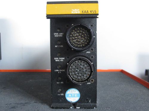 King kaa 455 audio control system