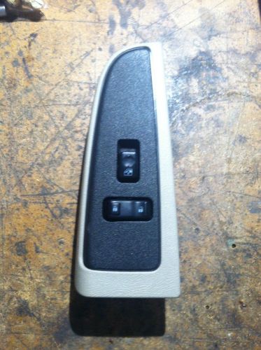 03 04 05 06 tahoe yukon escalade suburban passenger right window switch tan