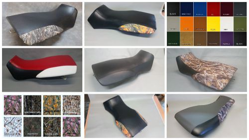 Polaris sportsman 570 seat cover in 25 colors, 2-tone or 3-tone options