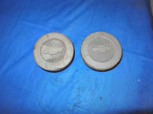 Circa 1920-30&#039;s chevrolet two original threaded grease caps!! both caps one bid!