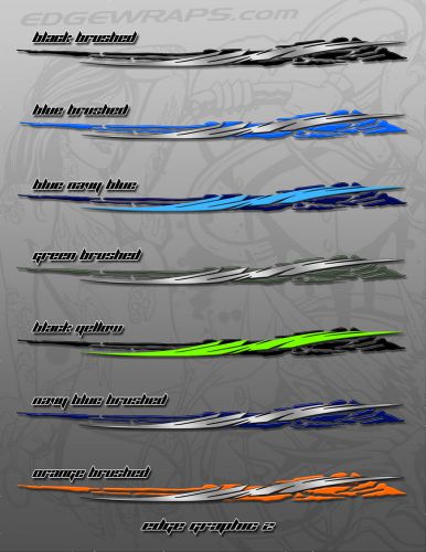 Race car truck trailer boat graphic wrap eg2 - 4 sizes many colors available