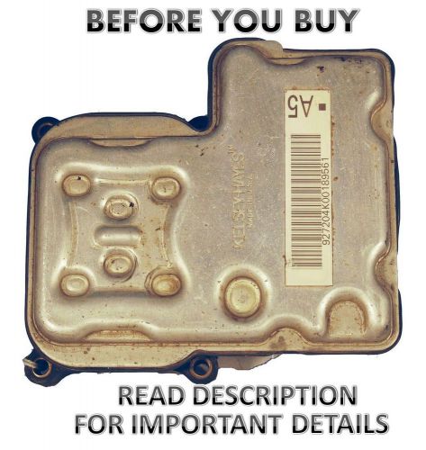 03 04 05 chevy astro gmc safari abs pump control module repair service