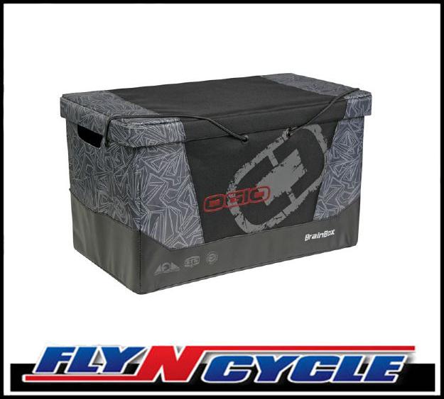 New ogio brain box grangler motorcycle luggage gear bag helmet case