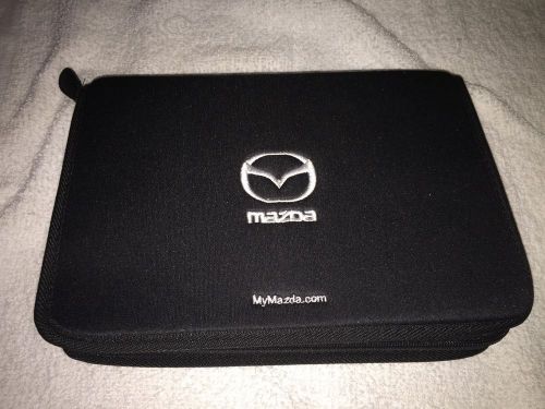 2009 mazda 3 owners manual w/case