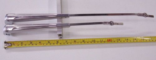 1949-1958 chevy, olds, etc trico  wiper arms #10 - r&amp;l - 12 1/2&#034; x 16 1/2&#034;