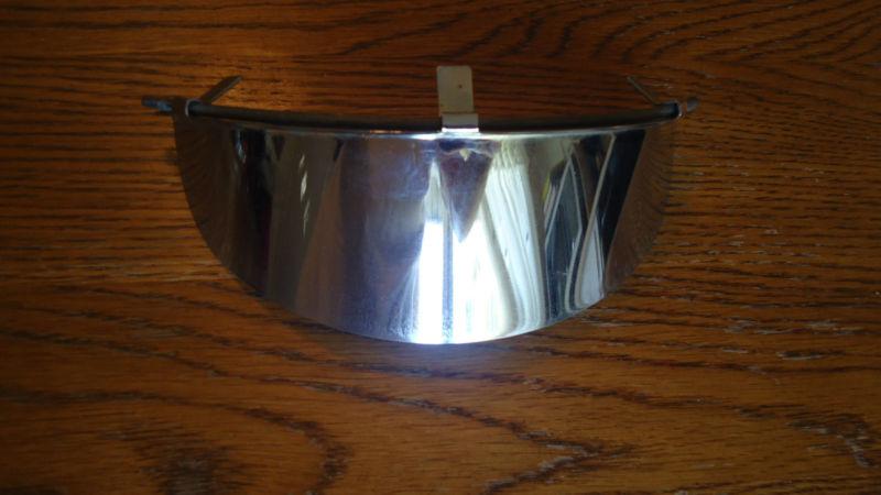 Honda shadow vt600 vt 600 vlx 750 chrome headlight visor head light lamp...