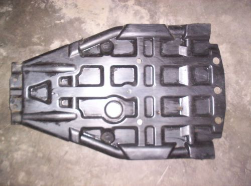 08 suzuki king quad 400 4x4 middle skid plate guard shield 10694