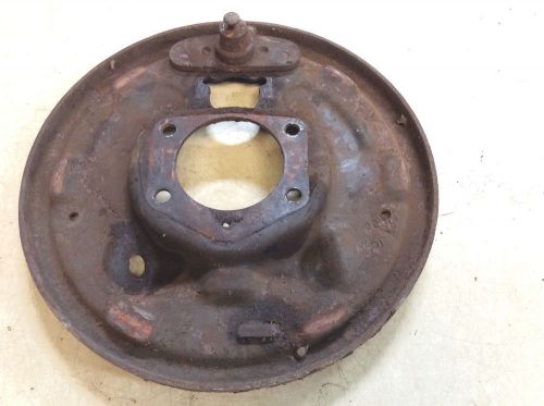 1964 1/2 1965 1966 ford mustang v8 lh 10&#034; rear brake backing plate only