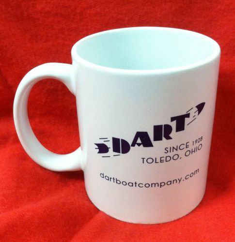 New dart boat co/ramsey bros. restorations coffee mug, toledo ohio speedboats