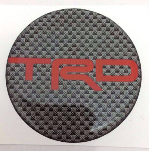 X4 trd sticker rasin 50mm.(1.96") wheel center caps emblem logo decal