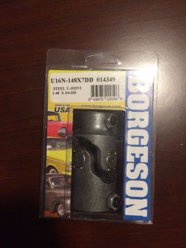 Borgeson 014349 steel double d u-joint
