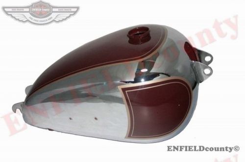 Bsa a7 plunger 500 chrome maroon fuel tank star twin golden flash ecspares
