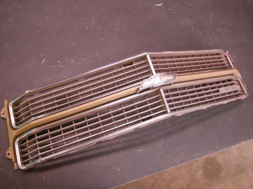 Real gm 70 chevelle grill ss malibu elcamino with trim 3956117 grille