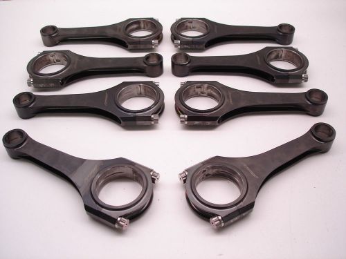 Nascar pankl 6.000" connecting rods 2.015" - 1.888" - .867" dlc coated carrillo