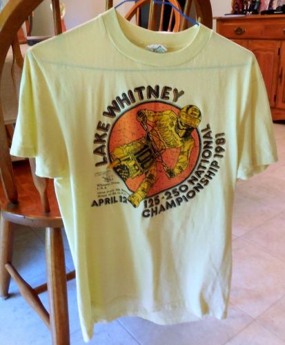 Vintage motocross t-shirt-&#039;81 lake whitney,tx ama 125/250 nationals-hannah-m