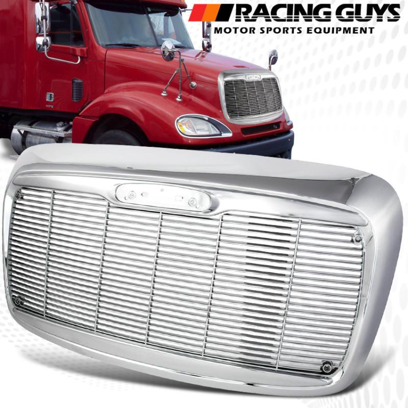 2000-2008 frightliner columbia chrome front upper grille vertical grill truck