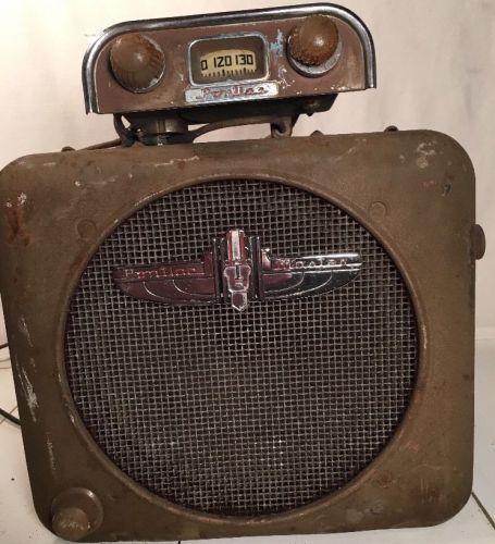 1938 pontiac master original radio and radio head art deco 654795 rat rod 1937?