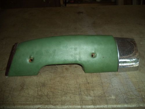 1959 60 chevy impala 4dr.sedan drivers rear door panel arm rest w/ reflector