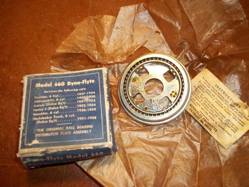 Model 660 dyna-flyte distributor  plate assembley nos in original box