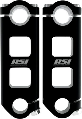 Rsi pivoting snowmobile handlebar riser 4" rise pr-4-b