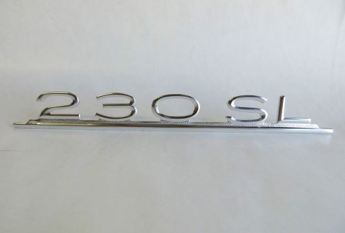 230 sl trunk lid logo for mercedesw113 113 pagoda (63-71) pagoda