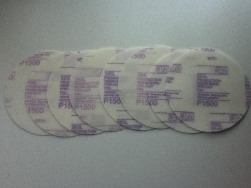   3m™ hookit™ finishing film disc, 6 inch, p1500 grit, 8 discs) 00950