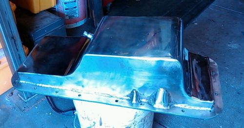 Plymouth 440 custom made stainless steel oil pan.