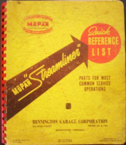 1936 1946 1947 mopar streamliner reference book plymouth dodge desoto chrysler