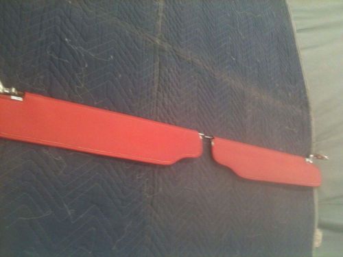 Cadillac1959 59 1960 60 original  convertible sun visors with original brackets