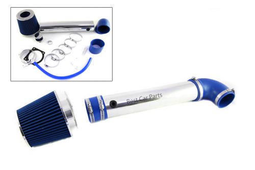 Bcp blue 95-00 ranger/explorer/b4000 ohv 4.0l v6 short ram air intake system