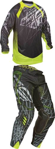 2015 fly racing evolution 2.0 spike motocross dirtbike mx jersey pant gear combo