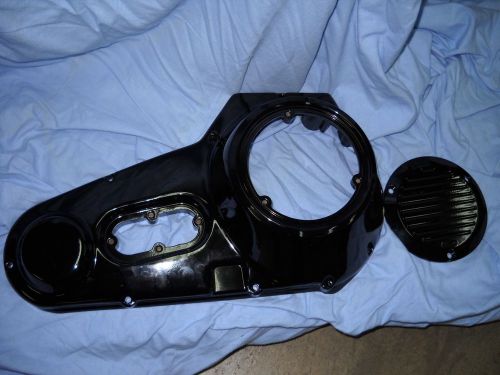 Harley shovelhead primary(8 hole)  and derby cover from fx