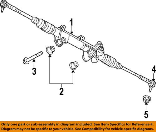 Mopar oem 5175790ae steering gear-outer tie rod