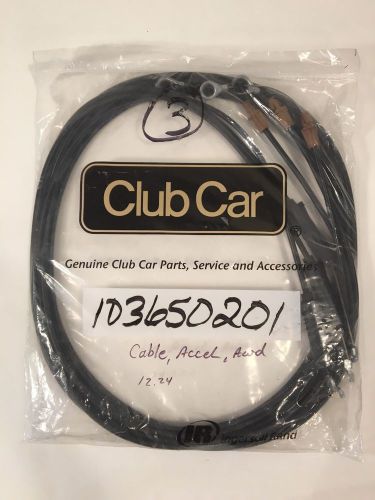(pack of 3) 103650201 - club car accel cable, awd, fh680d genuine service parts