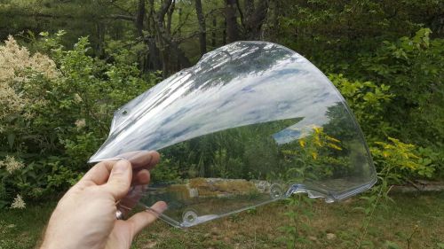 Stock clear windscreen for 2008 yamaha r6