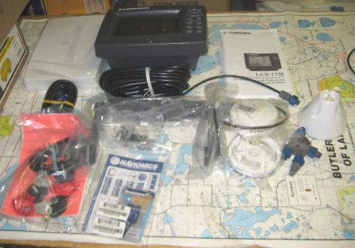 Lowrance lcx-17m fish finding sonar &amp; mapping gps