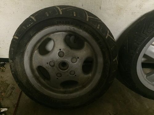 2006 06 vespa scooter lx150 150cc 110/70/11 45l pirelli tire only used