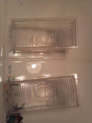 1952 plymouth front turnsignal lens 