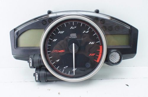 Yamaha yzf r6 r 6 gauge instrument cluster speedo dash oem 08 09 10 11 12 13 15
