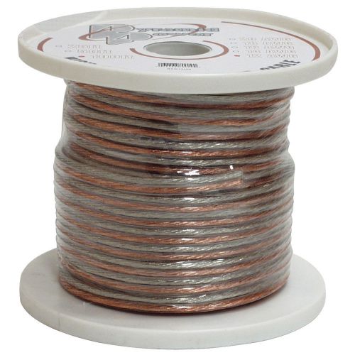 Speaker wire 16 ga. 50 ft. clear pyramid rsw1650 wire