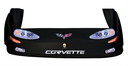 Five star race bodies 925-416b md3 chevrolet corvette dirt combo nose kit black