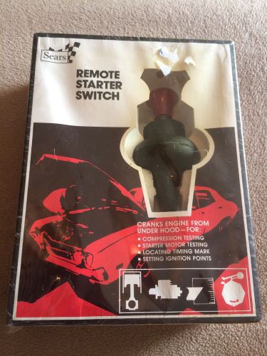 Sears remote starter switch model 28 2108 new in box vintage