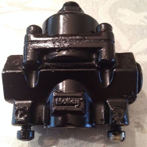 Used holley fuel pressure regulator 4 1/2- 9 psi with mounting screws no bracket