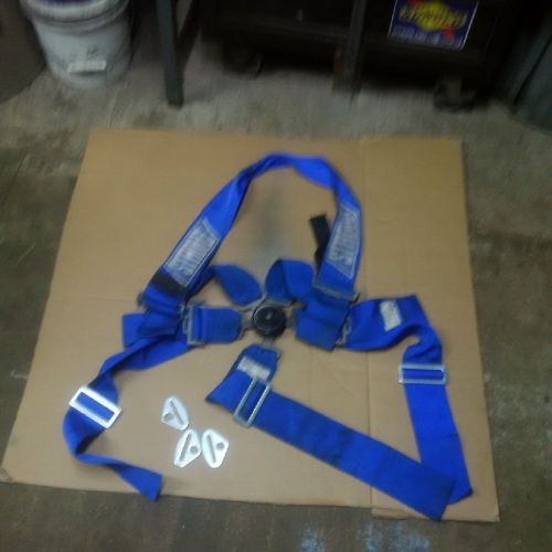 Stroud 5  point harness camlock blue   expired