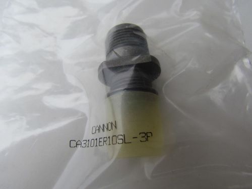 Itt cannon ca3101er10sl-3p connector receptacle