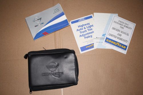 1996 corvette collectors edition owners manual with pouch